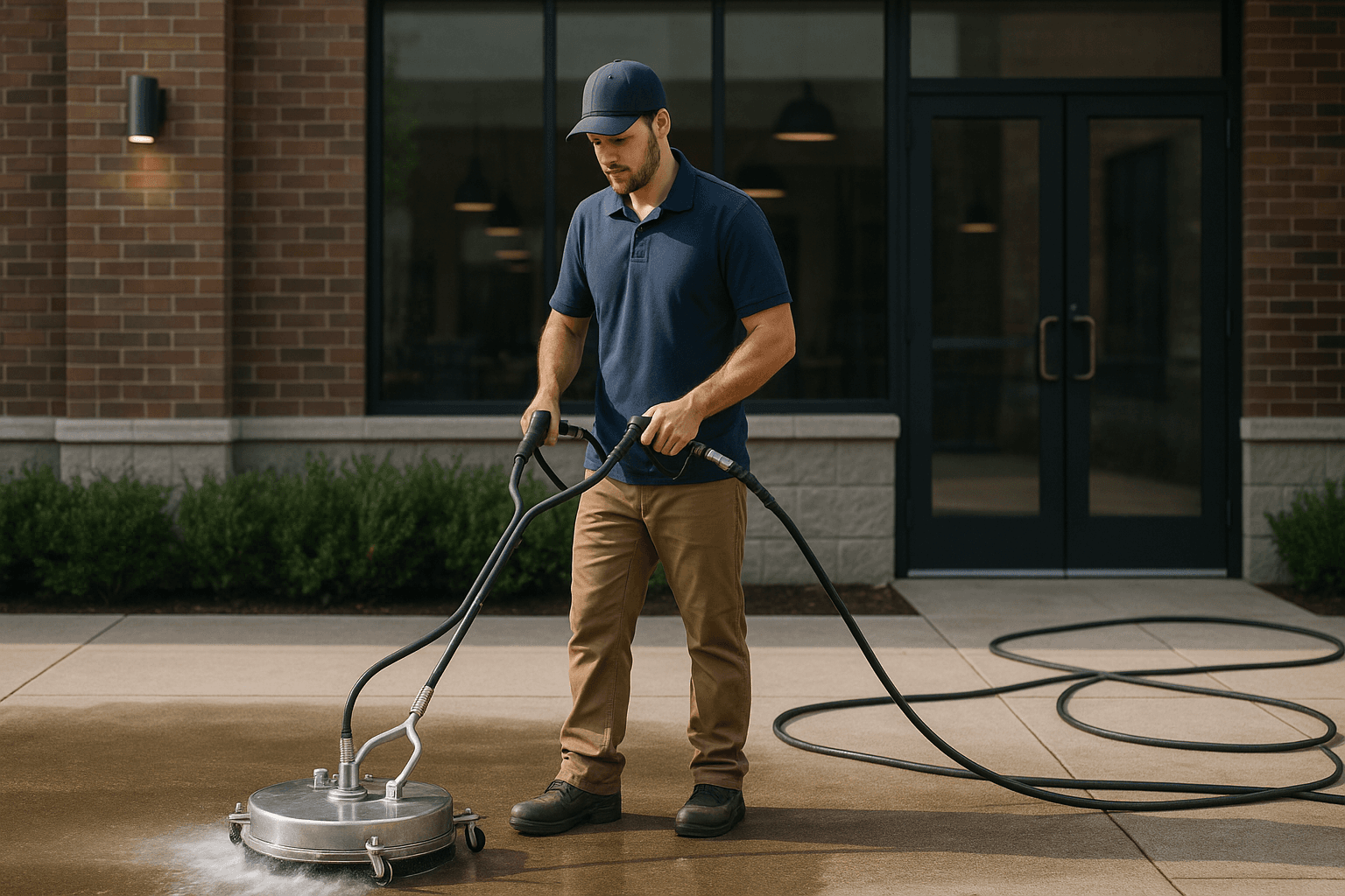 Coastal pressure washing hero image